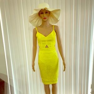 Suboo hexagon pattern dress